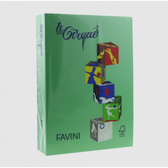 FAVINI ΧΑΡΤΙ Α4 160gr ΠΡΑΣΙΝΟ 250Φ.